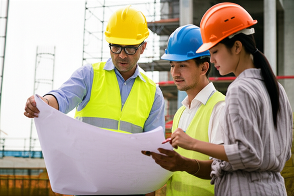 Workers planning